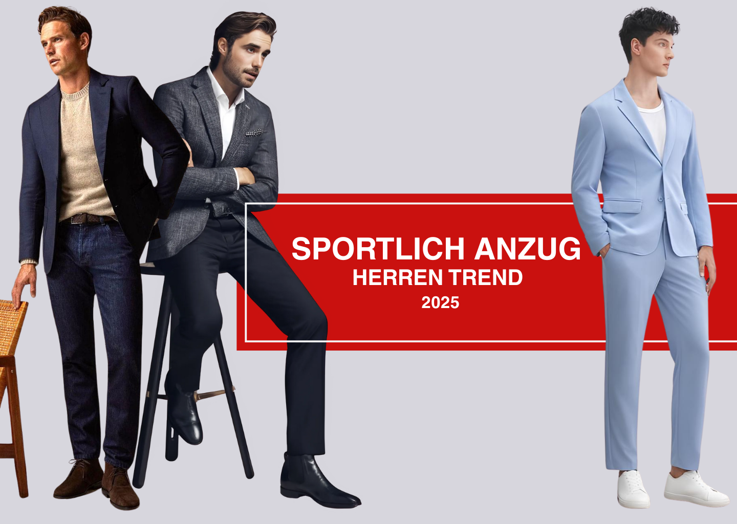 Sportlich Anzüge Herren Trends 2025 – 40+ Lässige Styles, clevere Kombinationen