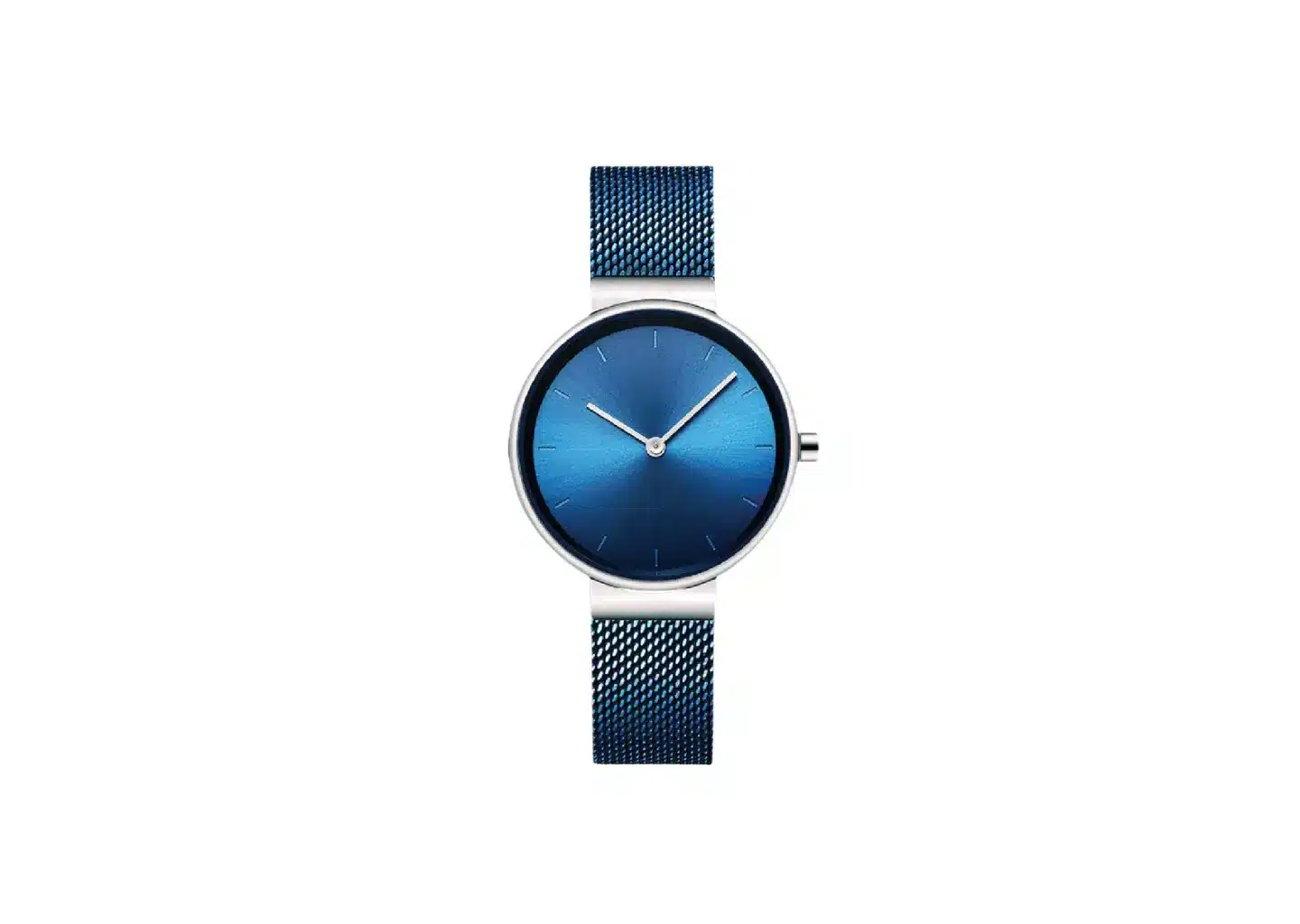 Blau Armbanduhr