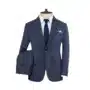 Formeller Blauer Anzug