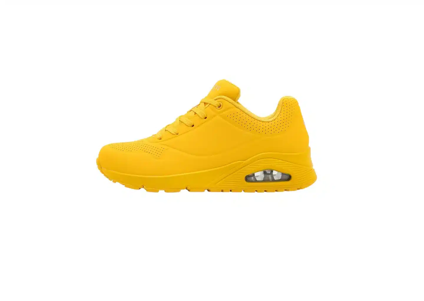 volle gelbe Schuhe