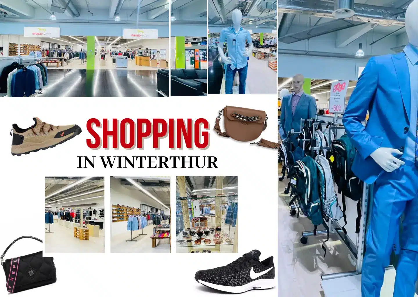 Entdecken Sie Shopping in Winterthur im Brandmarkt Fashion Outlet