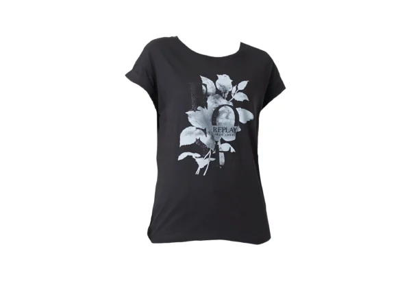 Damen bedrucktes t shirt bei Brandmarkt outlet suisse