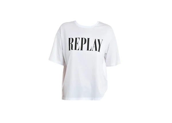 Replay logo t-shirt im Brandmarkt Outlet Store