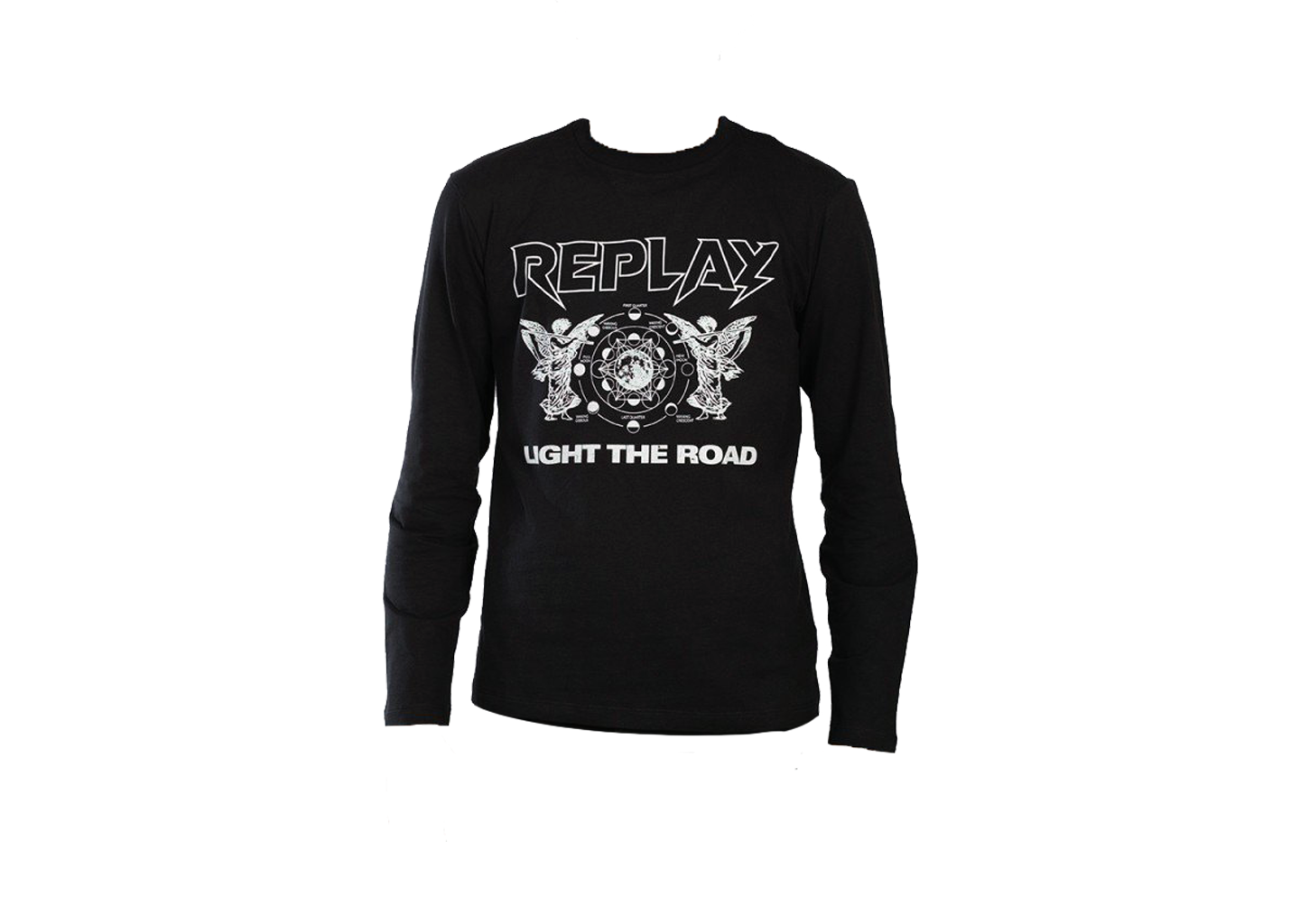 Replay print t shirt