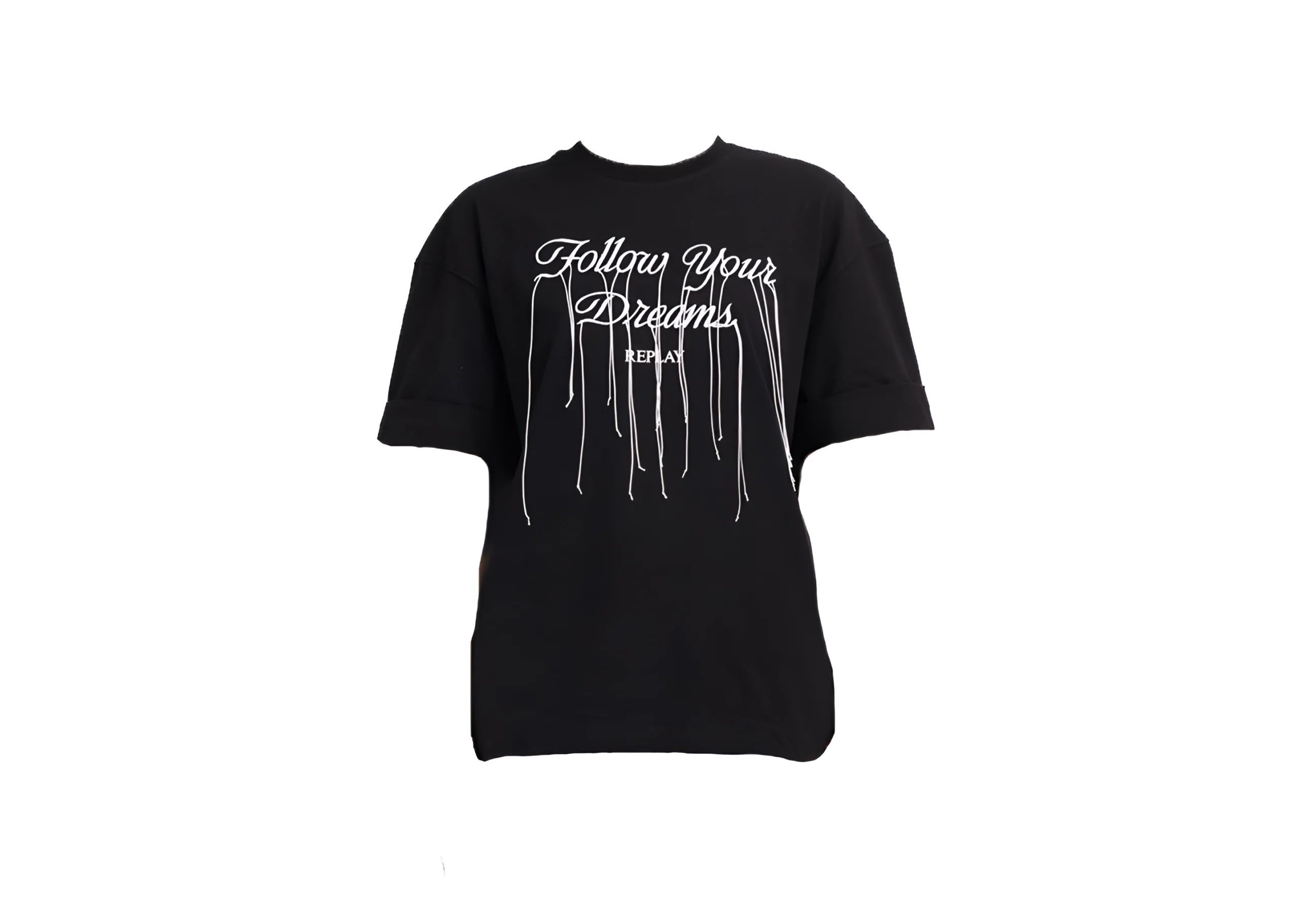 Replay schwarz t shirt