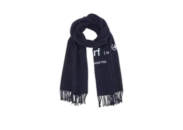 Strellson Wollmix Blauer Schal Damen – Elegantes Design bei Brandmarkt outlet Winterthur