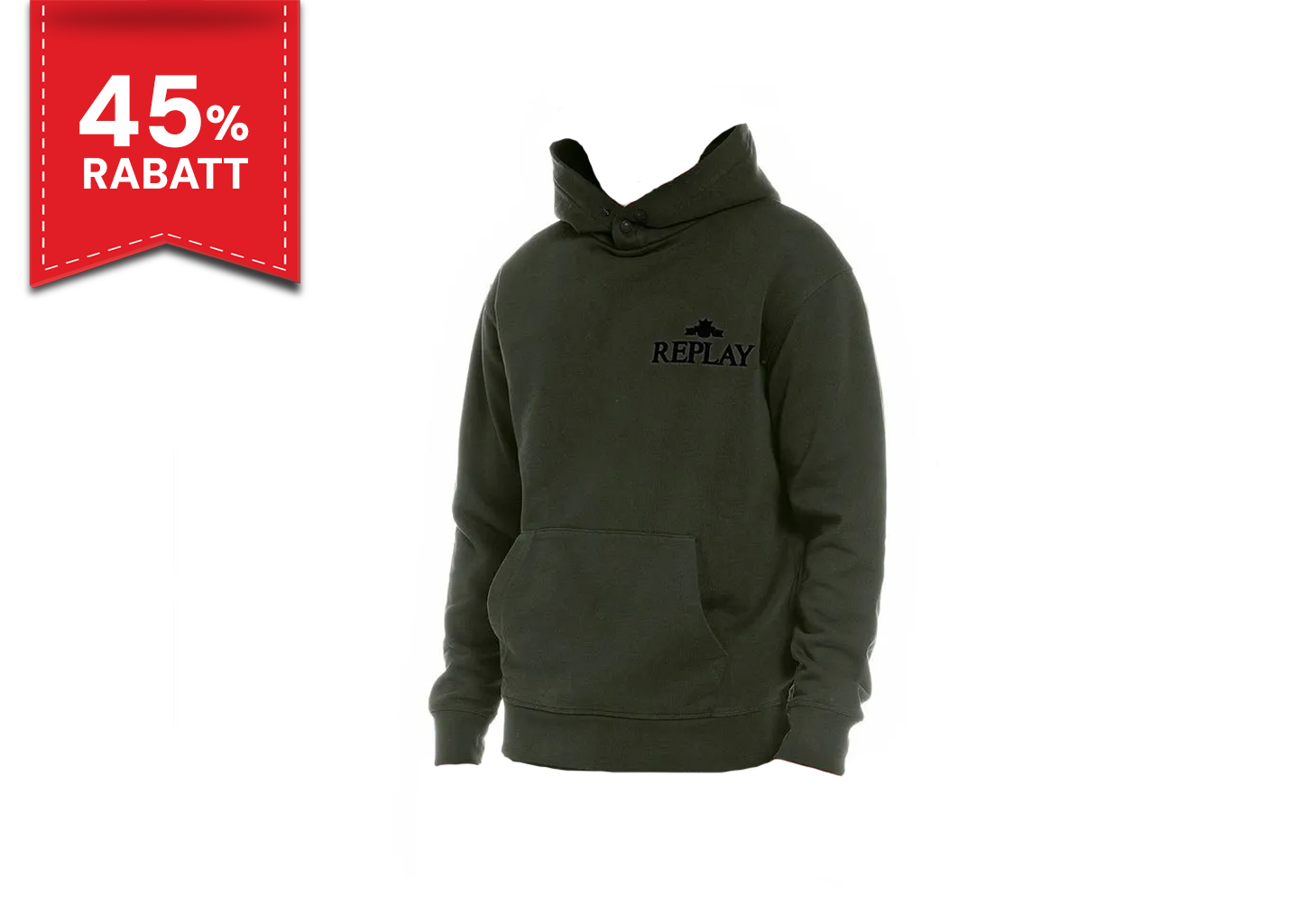 Replay Pullover Grün