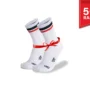 Hochwertige Weisse Socken, die ultimativen Komfort und Haltbarkeit bieten. Jetzt mit 50% Rabatt während des Winter Sale im Brandmarkt Outlet Store erhältlich.