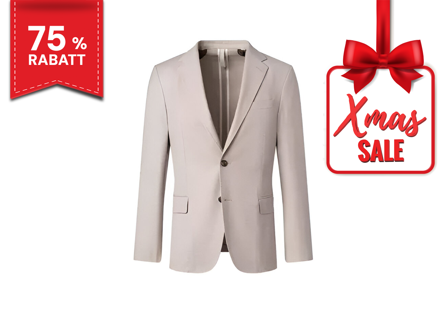 Ein beiger Strellson Blazer Herren mit 74% Rabatt im Angebot