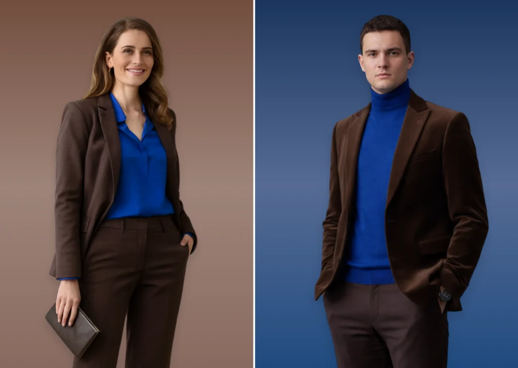 outfit farben kombinieren brandmarkt komplementärfarben kleidung