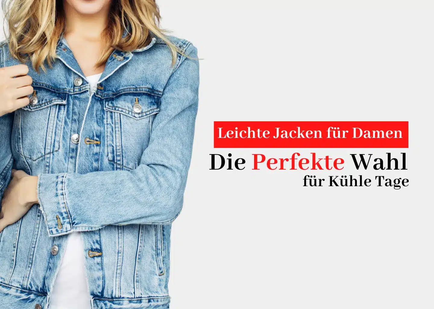 Leichte Jacken für Damen – Die Perfekte Wahl für Kühle Tage