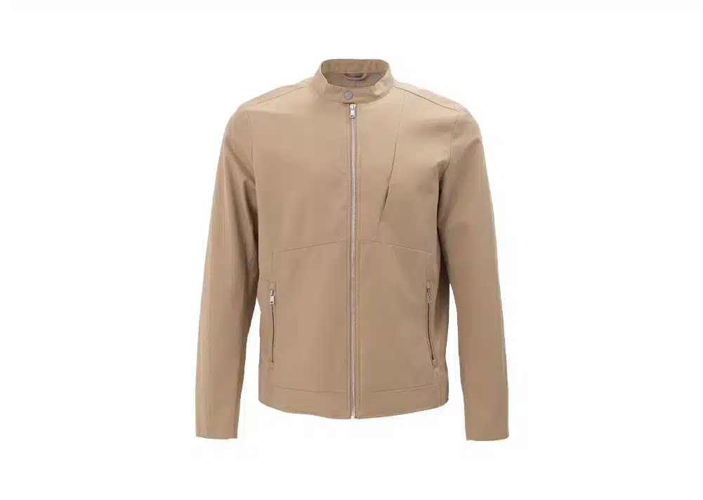 Ikks Herrenjacke biege mit zipped pockets